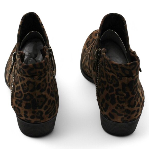 Sun Stone Womens Brown Animal Print Cushioned Breathable Slip Resistant Abby Rou - Picture 8 of 8